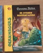 Geronimo stilton de oerknagers, De stenen moppentapper, Geronimo Stilton, Ophalen of Verzenden, Zo goed als nieuw