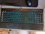 Corsair K55 RGB PRO gaming keyboard en muis, Computers en Software, Toetsenborden, Ophalen, Zo goed als nieuw