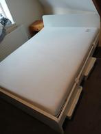 Bed 140x200, Ophalen, Tweepersoons, Hoogslaper