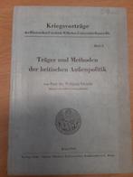 Methoden der britischen Aussenpolitiek  (NSDAP 1940), Verzenden, Landmacht, Duitsland, Boek of Tijdschrift