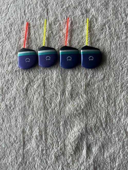 adv 191 / NIEUW serie vlagdobbers TUBERTINI 6 en 8gr, Watersport en Boten, Hengelsport | Witvissen, Nieuw, Dobber of Lood, Ophalen of Verzenden