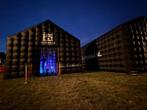 Opblaasbare Discotent 5x5 of 5x8 huren inclusief opzetten, Hobby en Vrije tijd, Feestartikelen | Verhuur, Ophalen of Verzenden