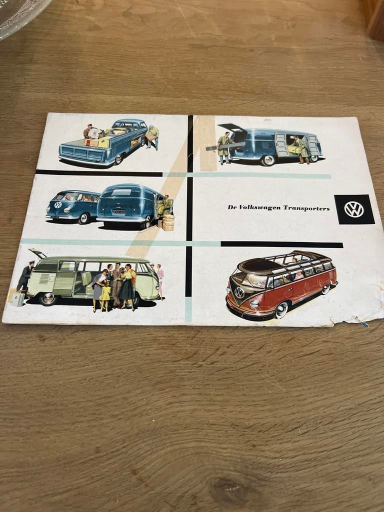 Volkswagen t1 folder, Ophalen of Verzenden, Volkswagen