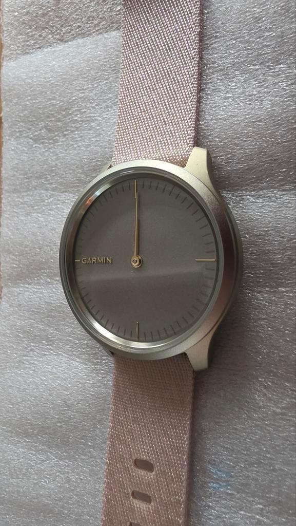 Garmin Vivomove Style, Sieraden, Tassen en Uiterlijk, Smartwatches, Zo goed als nieuw, Android, Roze, Ophalen of Verzenden