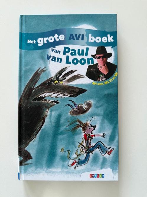 Het grote AVI boek van Paul van Loon  AVIstart, M3,E3 en M4, Boeken, Kinderboeken | Jeugd | onder 10 jaar, Zo goed als nieuw, Fictie algemeen