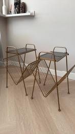 Riverdale bijzettafel Rocco – goud – 55 cm hoog, 45 tot 60 cm, Minder dan 55 cm, Rond, Ophalen of Verzenden