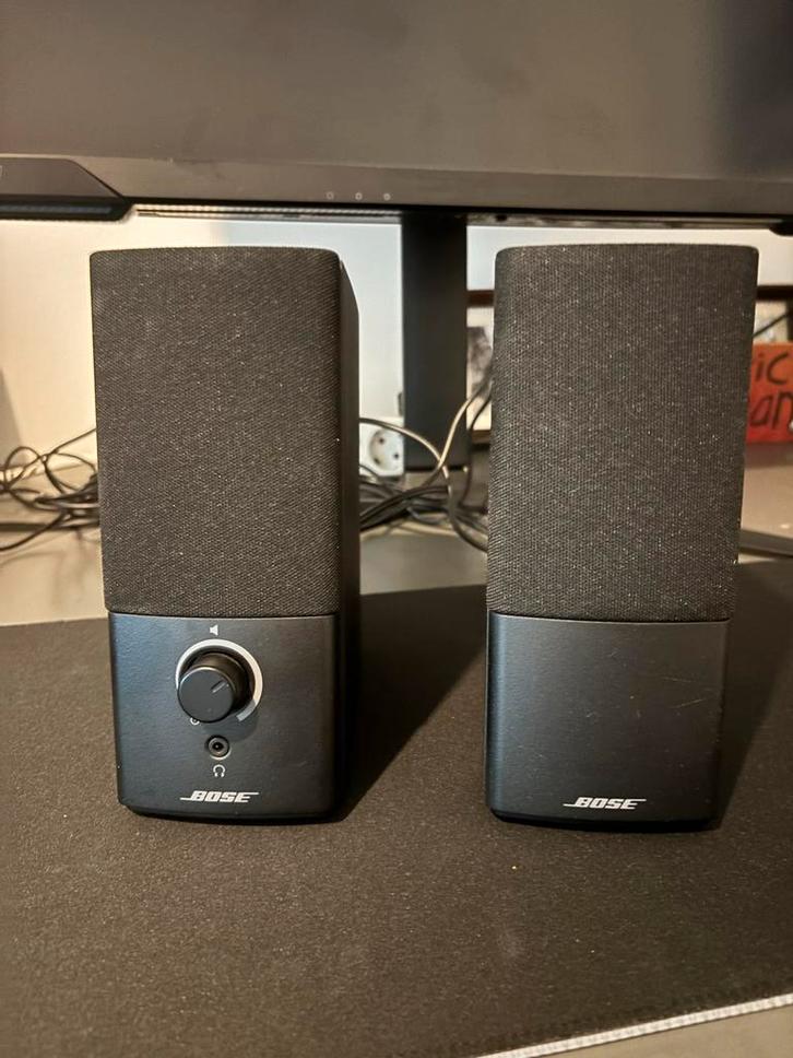 Bose Desktop Speakers - Top Geluid!, Audio, Tv en Foto, Luidsprekers, Gebruikt, Front, Rear of Stereo speakers, Minder dan 60 watt