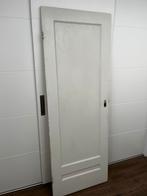 Oude stompe paneeldeur 72,7x200,7cm, Doe-het-zelf en Verbouw, Hout en Planken, Ophalen, Gebruikt, 25 tot 50 mm, Grenen