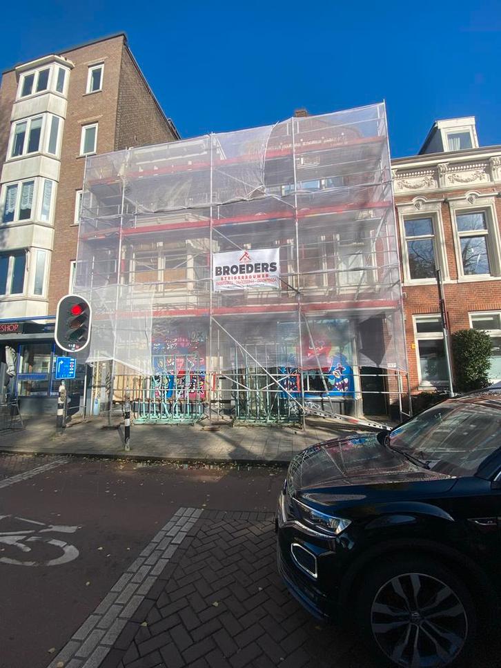 STEIGER MONTEREN & DEMONTEREN, Doe-het-zelf en Verbouw, Steigers, Gebruikt, Daksteiger, 2 tot 5 meter, Verzenden