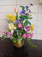 Prachtige zijden bloemstuk nieuw, Ophalen of Verzenden, Nieuw
