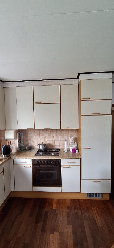 Keuken 2e hands, Huis en Inrichting, Keuken | Complete keukens, Gebruikt, Hoekkeuken, Overige kleuren, Graniet of Steen, Ophalen
