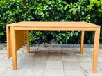 VINTAGE  uitschuifbaar eettafel TA/S HASLEVMØBELSNEDKERI, Gebruikt, 100 tot 150 cm, Eikenhout, Ophalen of Verzenden
