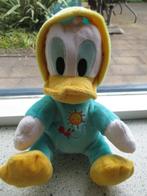 Eend Donald Duck? in blauw groen velours pak Disney, Eend, Ophalen of Verzenden, Zo goed als nieuw