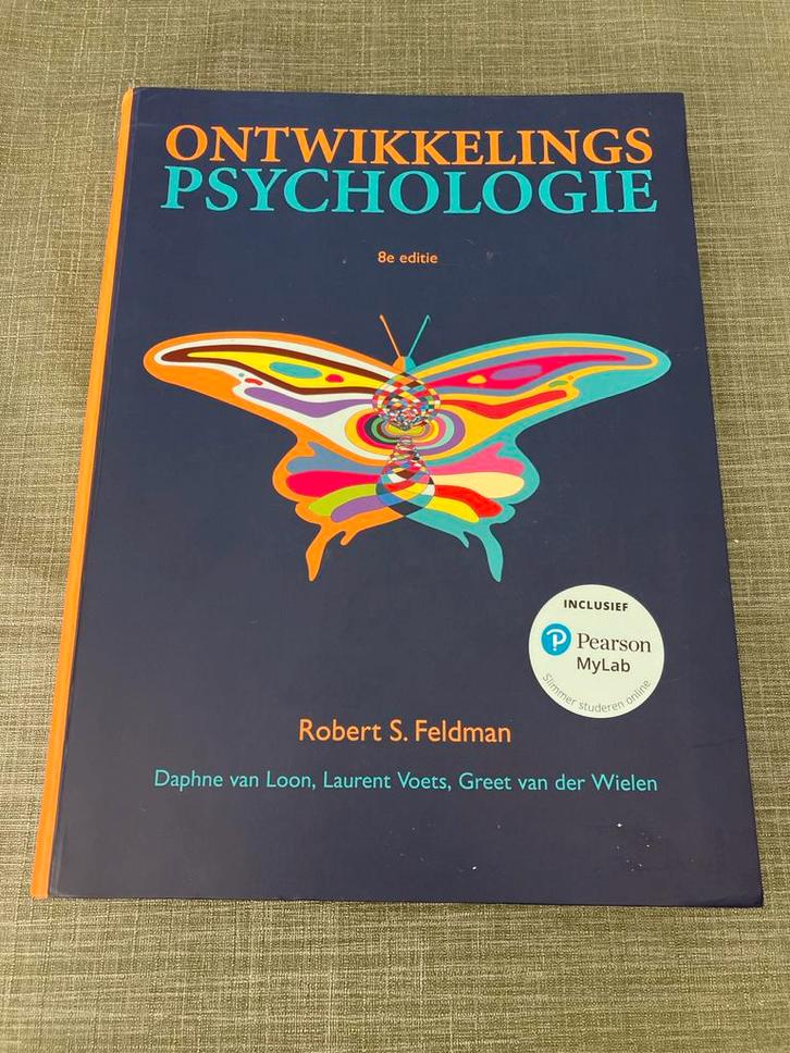 Ontwikkelingspsychologie - Feldman 8e editie, Boeken, Studieboeken en Cursussen, Zo goed als nieuw, HBO, Gamma, Ophalen of Verzenden