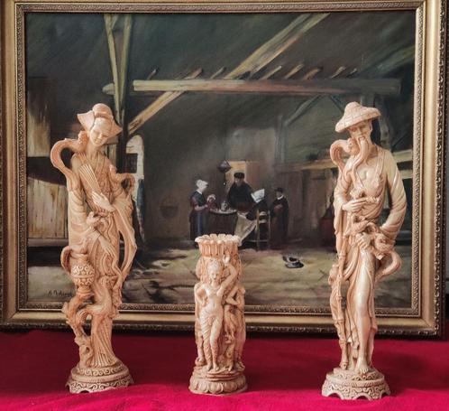 Aziatische beelden, Antiek en Kunst, Kunst | Beelden en Houtsnijwerken, Ophalen