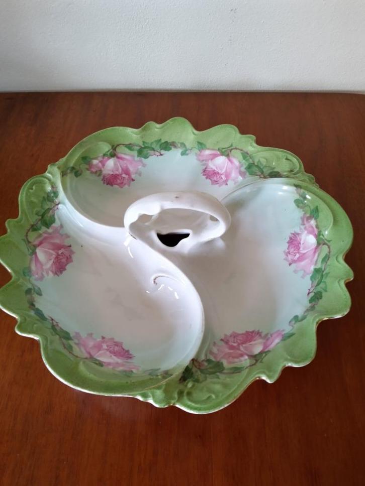 Soezenschaal, hors d,oeuvre schaal , voor soezen en hapjes, Antiek en Kunst, Curiosa en Brocante, Ophalen of Verzenden