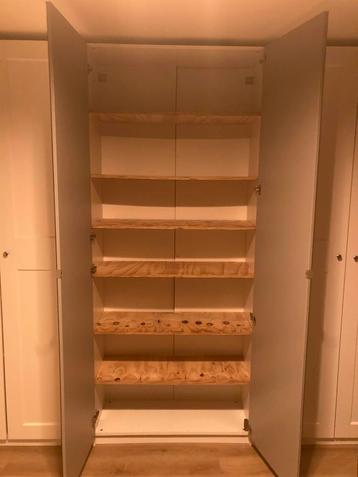 IKEA Pax Kast met Spiegeldeuren & 6 Planken beschikbaar voor biedingen