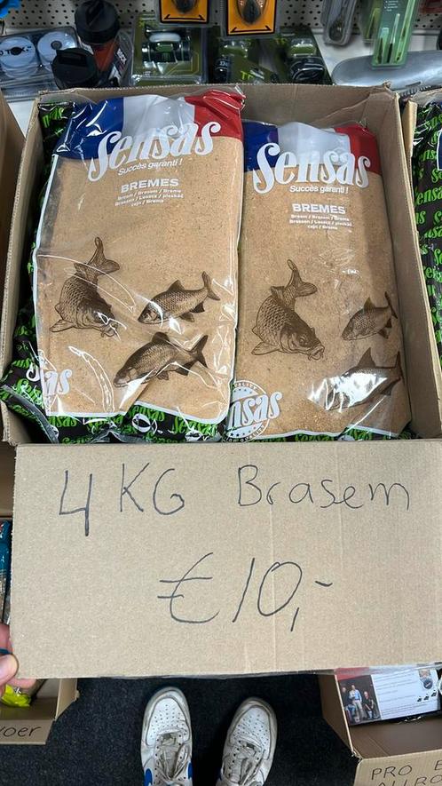 4kg brasem/voorn lokvoer, Watersport en Boten, Hengelsport | Witvissen, Nieuw, Overige typen, Ophalen