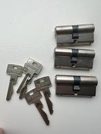 3 cilindersloten Pfaffenhain, Ophalen of Verzenden, Gebruikt