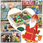 Leuke duurzame Sinterklaascadeautjes - puzzels en stempels, Ophalen of Verzenden, Zo goed als nieuw, Puzzelen