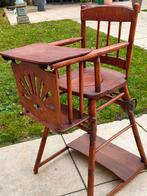 Antieke kinderstoel uit 1920, om te bouwen tot tafeltje, Ophalen of Verzenden