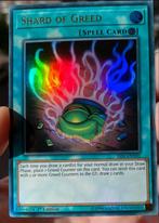 Yu-Gi-Oh! Shard of Greed SS01 1st Ed Duel Promo !, Verzenden, Zo goed als nieuw, Losse kaart, Foil