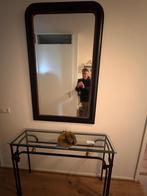 spiegel met sidetable, Ophalen, 100 tot 150 cm, Klassiek, Zo goed als nieuw