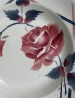 Diep bord rozen Faïenceries de Longchamp France, Antiek en Kunst, Ophalen of Verzenden