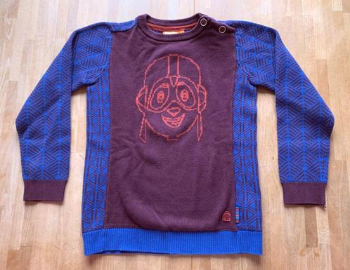 Kaatje (JBC) trui gebreid aubergine blauw Victor maat 122, Kinderen en Baby's, Kinderkleding | Maat 122, Gebruikt, Jongen, Trui of Vest