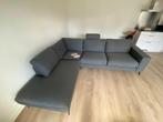 Hoekbank met chaise lounge, Huis en Inrichting, Banken | Bankstellen, Ophalen, 250 tot 300 cm, Hoekbank, Zo goed als nieuw