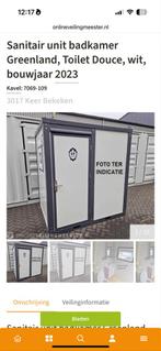 Wc douche wastafel unit, Ophalen of Verzenden, Zo goed als nieuw, Rvs, Overige typen