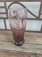 Coca Cola glas Mc Donalds 2011 roze, Ophalen, Gebruikt, Frisdrankglas