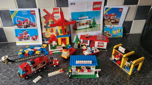 Lego vintage 3 mooie complete sets., Kinderen en Baby's, Speelgoed | Duplo en Lego, Gebruikt, Lego, Complete set, Ophalen of Verzenden