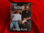 Muziek dvd. The who, live in alive, nieuw krasvrij, Alle leeftijden, Ophalen of Verzenden, Zo goed als nieuw