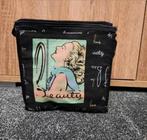 Make-up tasje met opdruk, Ophalen of Verzenden, Zo goed als nieuw, Zwart, Dame