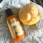 Limited edition set van Lush siciliaanse olie bruisbal, Sieraden, Tassen en Uiterlijk, Uiterlijk | Lichaamsverzorging, Ophalen of Verzenden