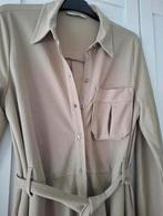 Esprit viscose jurk maat M, Kleding | Dames, Jurken, Maat 38/40 (M), Beige, Ophalen of Verzenden, Zo goed als nieuw