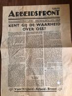 NSB Arbeidsfront 30 Jan.1939. Strijdblad, Ophalen of Verzenden, Nederland, Boek of Tijdschrift