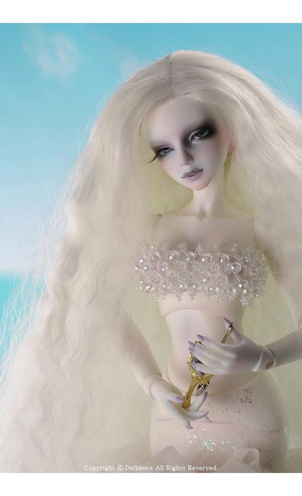 Ball jointed Mermaid ‘White Tara’ van Dollmore nieuw, Verzamelen, Poppen, Nieuw, Pop, Ophalen of Verzenden