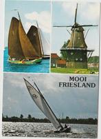 Skutsjesilen Heerenveen Halve Maan Molen Zeilboot Regenboog, Verzenden, 1980 tot heden, Gelopen, Friesland