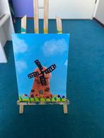 Schilderij molen, Ophalen