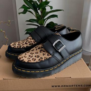 dr martens ramsey creeper leopard cheetah met gesp maat 41 beschikbaar voor biedingen