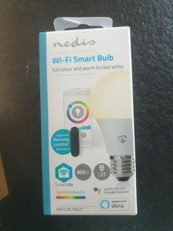 Nedis WIFILRC10E27 Wifi Smart  beschikbaar voor biedingen