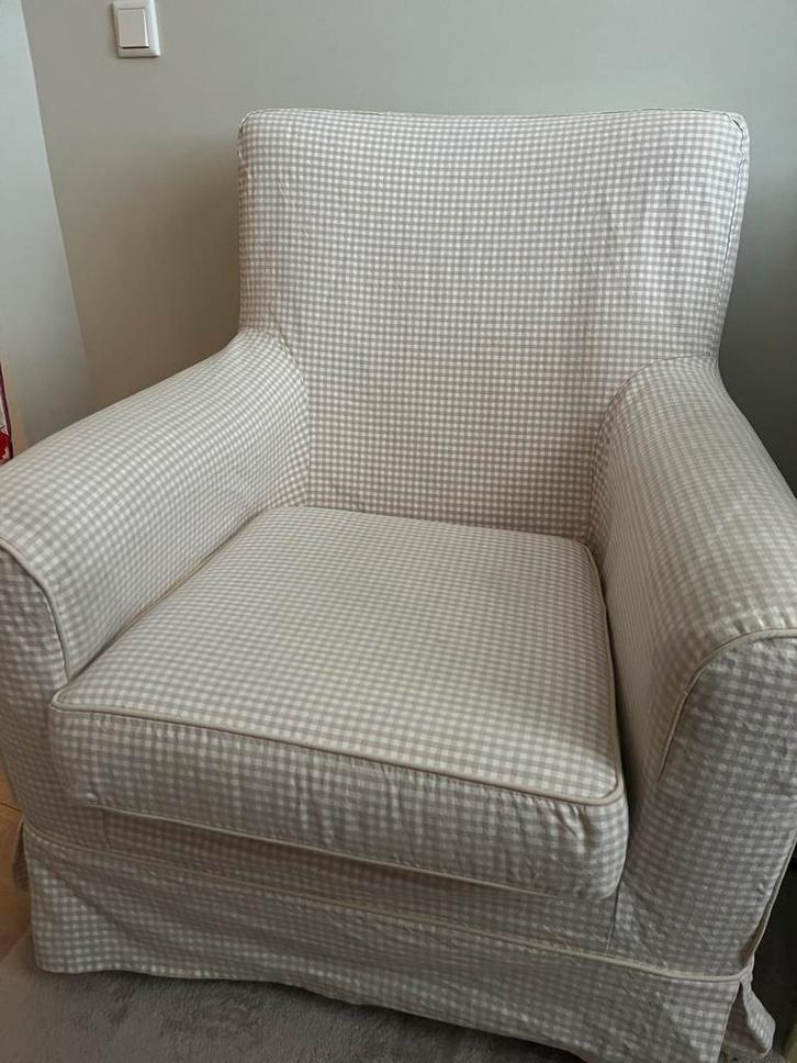Heerlijke relaxstoel - IKEA Ektorp Fauteuil, Huis en Inrichting, Fauteuils, Gebruikt, Stof, 75 tot 100 cm, Ophalen