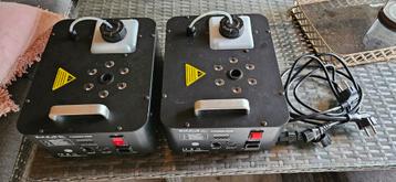 2x Ibiza FOG900-RGB Rookmachine - 1 werkt, 1 defect beschikbaar voor biedingen