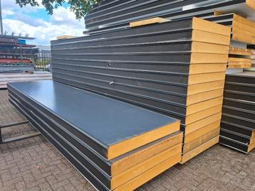 sandwichpanelen wandplaten 140, pir isolatie, wandpaneel.  beschikbaar voor biedingen