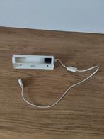Vintage wit bedlampje, Ophalen of Verzenden, Zo goed als nieuw, Metaal, Vintage