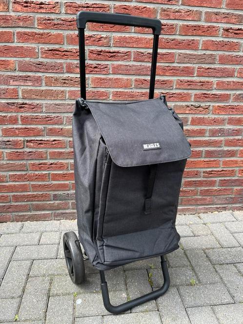 Beagles Boodschappentrolley Shop & Go Zwart, Sieraden, Tassen en Uiterlijk, Tassen | Reistassen en Weekendtassen, Zo goed als nieuw