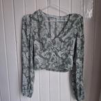 Groene blouse stradivarius, Ophalen of Verzenden, Zo goed als nieuw, Maat 36 (S), Stradivarius