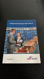 Keuzedeel Ondernemerschap mbo deel A folio, Boeken, Ophalen of Verzenden, Zo goed als nieuw, Overige niveaus, Nederlands